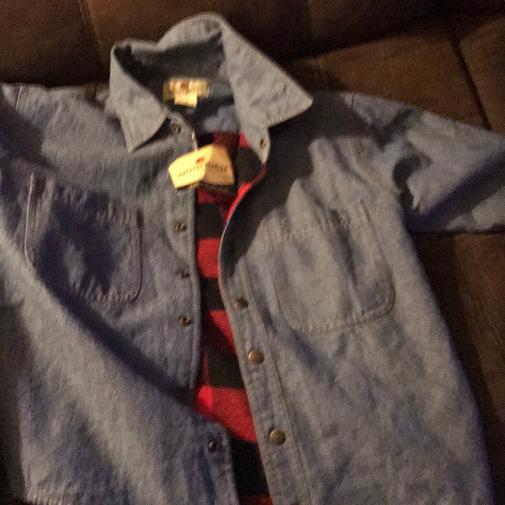 Boys Wool rich jean flannel